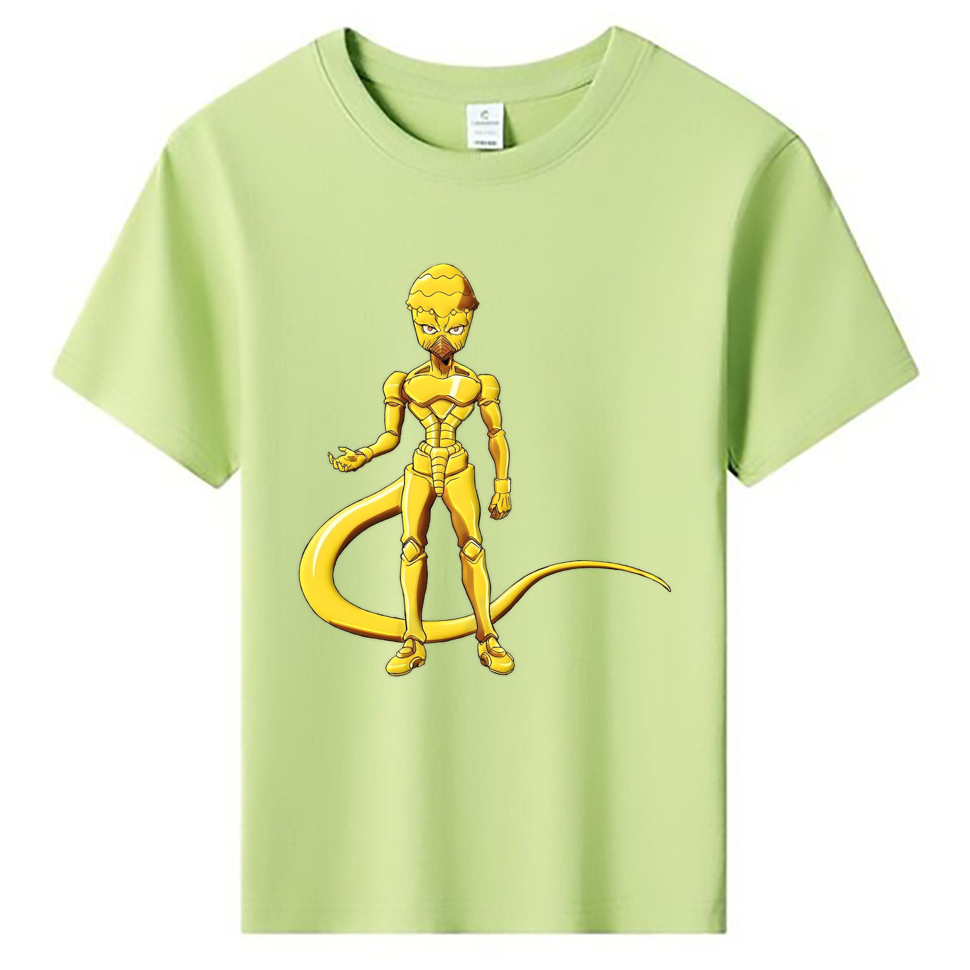 （画像用） ジョジョの奇妙な冒険 おといし あきら JoJo's Bizarre Adventure Akira Otoishi 綿100％キッズTシャツ（フロントプリント）